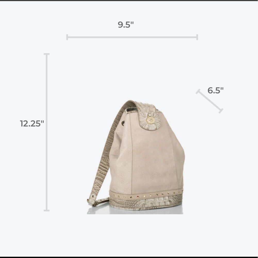 Brahmin Allie sling backpack in Clay Edena - Picture 6 of 16